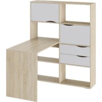 Трия Письменный тип 7 (дуб сонома/белый ясень)