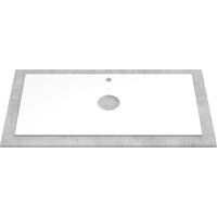  ЗОВ Тумба под умывальник Дион 70 D70LHO0M9003GKV5-KP13W (белый глянец/дуб) - Превью изображения №3 — Интернет-магазин Time-Shop