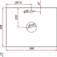  ЗОВ Тумба под умывальник Парма 60 P60LWP0MHMC1A-KP13W (белый/галифакс) - Превью изображения №5 — Интернет-магазин Time-Shop