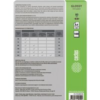 Пленка для ламинирования CACTUS глянцевая A4, 80 мкм, 100 л - Превью изображения №2 — Интернет-магазин Time-Shop