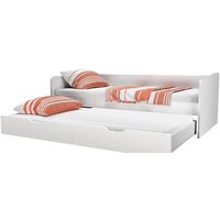 Кровать с выдвижным спальным местом Polini Kids Fun 4200 (белый) - Превью изображения №4 — Интернет-магазин Time-Shop