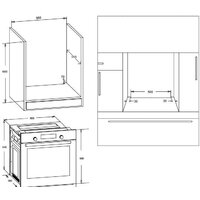 Электрический духовой шкаф Korting OKB 691 CSGW - Превью изображения №5 — Интернет-магазин Time-Shop