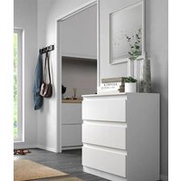 Комод НК-Мебель Stern Т-3 3-я 72674928 16мм (белый) - Превью изображения №2 — Интернет-магазин Time-Shop