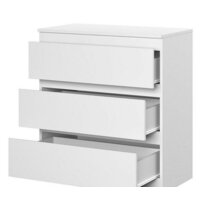 Комод НК-Мебель Stern Т-3 3-я 72674928 16мм (белый) - Превью изображения №3 — Интернет-магазин Time-Shop