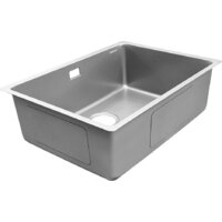 Кухонная мойка GranFest Metal нержавеющая сталь AISI 304 GF-5944 серебро - Превью изображения №2 — Интернет-магазин Time-Shop