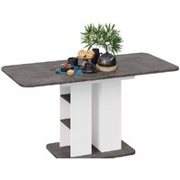 Кухонный стол Трия Мюнхен тип 2 (белый ясень-ателье темный) - Превью изображения №3 — Интернет-магазин Time-Shop