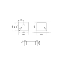 Кухонная мойка Smeg VFU45SFR - Превью изображения №2 — Интернет-магазин Time-Shop