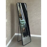 Зеркало EMZE Закругленные углы 45х150 DK0919.CHE (черный) - Превью изображения №4 — Интернет-магазин Time-Shop