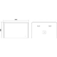  Axus Зеркало Barry 80x60 Стандарт - Превью изображения №3 — Интернет-магазин Time-Shop