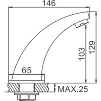 Смеситель Ledeme L1055-13 - Превью изображения №2 — Интернет-магазин Time-Shop