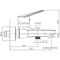 Смеситель Armatura Topaz 4014-010-00 - Превью изображения №2 — Интернет-магазин Time-Shop