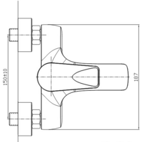 Смеситель Armatura Topaz 4014-010-00 - Превью изображения №3 — Интернет-магазин Time-Shop