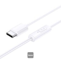 Наушники Baseus Encok CZ11 (белый) - Превью изображения №3 — Интернет-магазин Time-Shop