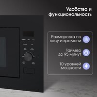 Микроволновая печь Zigmund & Shtain BMO 24 B - Превью изображения №7 — Интернет-магазин Time-Shop