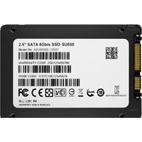 SSD ADATA Ultimate SU650 256GB ASU650SS-256GT-R - Превью изображения №5 — Интернет-магазин Time-Shop