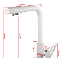 Смеситель FRAP H72 F4372-8 (серый) - Превью изображения №5 — Интернет-магазин Time-Shop