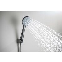 Душевой гарнитур  Aquatek Бетта AQ2032BGM (черный хром) - Превью изображения №5 — Интернет-магазин Time-Shop