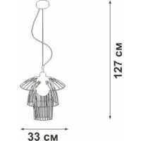 Подвесная люстра Vitaluce V4984-1/1S - Превью изображения №2 — Интернет-магазин Time-Shop