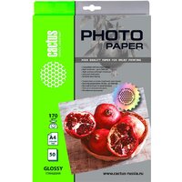 CACTUS Глянцевая A4 170 г/м2 50 листов CS-GA417050