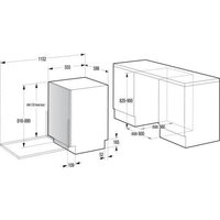 Встраиваемая посудомоечная машина Gorenje GV673D63 - Превью изображения №5 — Интернет-магазин Time-Shop