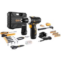 Дрель-шуруповерт Deko GCD12DU3 SET 104 063-4133 (с 2-мя АКБ, кейс, набор оснастки) - Превью изображения №3 — Интернет-магазин Time-Shop