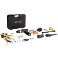 Дрель-шуруповерт Deko GCD12DU3 SET 104 063-4133 (с 2-мя АКБ, кейс, набор оснастки) - Превью изображения №4 — Интернет-магазин Time-Shop