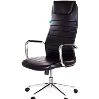 Офисное кресло Бюрократ KB-9N/ECO/BLACK (черный) - Превью изображения №3 — Интернет-магазин Time-Shop