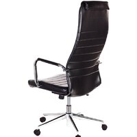 Офисное кресло Бюрократ KB-9N/ECO/BLACK (черный) - Превью изображения №5 — Интернет-магазин Time-Shop