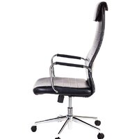 Офисное кресло Бюрократ KB-9N/ECO/BLACK (черный) - Превью изображения №4 — Интернет-магазин Time-Shop