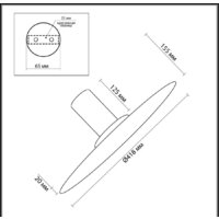 Светильник-тарелка Odeon Light Stoflake 5078/35L - Превью изображения №2 — Интернет-магазин Time-Shop