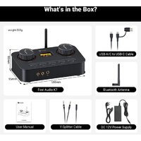 Настольный усилитель Fosi Audio K7 - Превью изображения №2 — Интернет-магазин Time-Shop