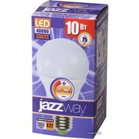 Светодиодная лампочка JAZZway PLED-DIM A60 E27 10 Вт 3000 К (диммируемая) [A60 10w 3000K] - Превью изображения №2 — Интернет-магазин Time-Shop