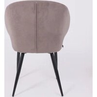 Стул с подлокотниками Мамадома Rob (b05 Latte Lux/черный) - Превью изображения №7 — Интернет-магазин Time-Shop