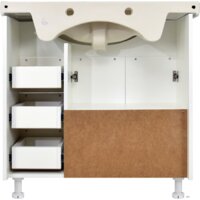  Doratiz Тумба Афина 80 под умывальник Балтика 80 (белый) - Превью изображения №4 — Интернет-магазин Time-Shop