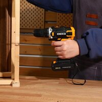 Дрель-шуруповерт Deko Banger 20V ONE + 083-1042 (с 1-им АКБ) - Превью изображения №8 — Интернет-магазин Time-Shop