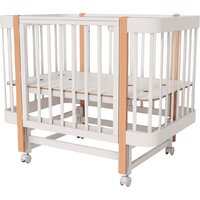 Incanto Mimi-ЮГ с автоспинкой и маятником KR-0182/1 (белый/бук)