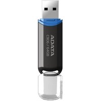 USB Flash ADATA C906 64GB (черный) - Превью изображения №2 — Интернет-магазин Time-Shop