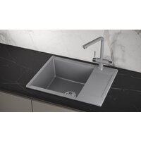 Кухонная мойка Granula ES-6202 (алюминиум) - Превью изображения №3 — Интернет-магазин Time-Shop