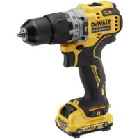 Ударная дрель-шуруповерт DeWalt DCD706D2-QW (с 2-мя АКБ, кейс) - Превью изображения №2 — Интернет-магазин Time-Shop