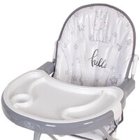 Высокий стульчик Polini Kids 252 (бегемотик, серый) - Превью изображения №9 — Интернет-магазин Time-Shop