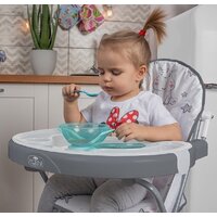 Высокий стульчик Polini Kids 252 (бегемотик, серый) - Превью изображения №15 — Интернет-магазин Time-Shop