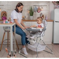 Высокий стульчик Polini Kids 252 (бегемотик, серый) - Превью изображения №16 — Интернет-магазин Time-Shop