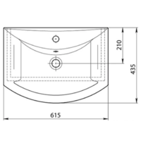  СанитаМебель Тумба Эмили 601.600 с умывальником Грация - Превью изображения №2 — Интернет-магазин Time-Shop