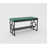 Hype Mebel Квадро Люкс (черный/зеленый)