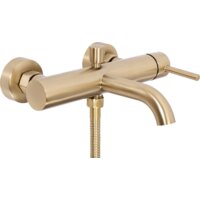 Смеситель Rea Lungo Matt Gold B8010 (белый) - Превью изображения №4 — Интернет-магазин Time-Shop