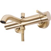 Смеситель Rea Lungo Matt Gold B8010 (белый) - Превью изображения №2 — Интернет-магазин Time-Shop