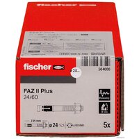 Анкерный болт Fischer FAZ II Plus 24/60 ZP 564606 (5 шт) - Превью изображения №3 — Интернет-магазин Time-Shop