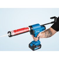 Пистолет для герметика Bull CG 1860 Set 1304625 (с 1-им АКБ, сумка) - Превью изображения №7 — Интернет-магазин Time-Shop