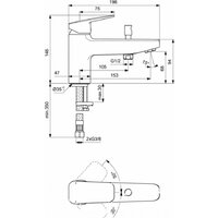 Смеситель Ideal Standard Ceraplan BD257AA - Превью изображения №4 — Интернет-магазин Time-Shop