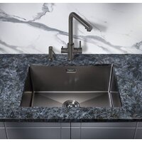 Кухонная мойка Milacio Denia 58 Steel MC.77459 (вороненая сталь) - Превью изображения №2 — Интернет-магазин Time-Shop